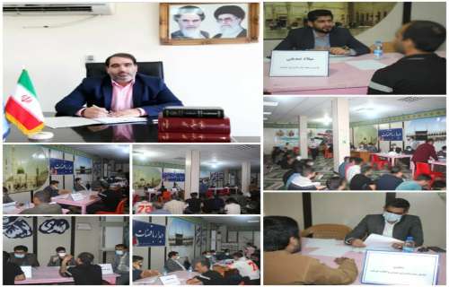 بازدید دادستان جیرفت به ‌همراه دادیاران و بازپرسان قضایی دادسرا از ندامتگاه جیرفت